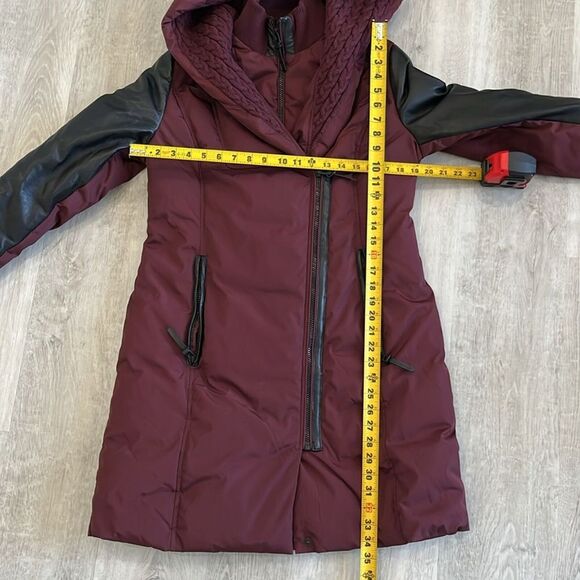 Rudsak Atelier Noir Winter Down Jacket Coat Leather *READ* - Women’s Large - Picture 15 of 16